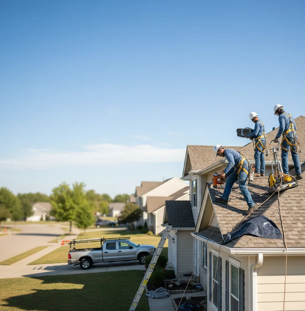 Roof Leak Repair in Chrisman, IL